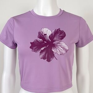 Amazon Lavender Floral Women's Tee